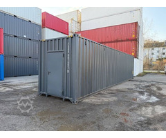 Contentores de armazenamento 40'HC com porta para peões