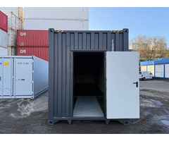Contentores de armazenamento 40'HC com porta para peões