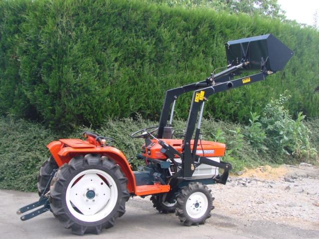 Chargeur Frontal Cx 19 Complet Godet Terre Pour Kubota