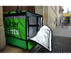 Deseja aproveitar o serviço operacional do Uber Eats?