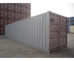 Contentores marítimos usados ​​de 6 m e 12 m.