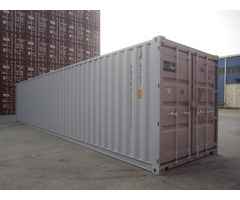 Contentores marítimos usados ​​de 6 m e 12 m.