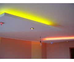 Tetos falsos, Divisórias em pladur, Pintura