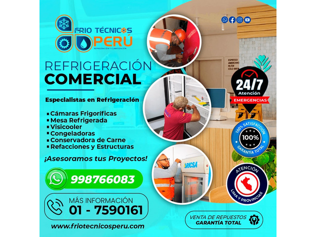 7590161-Reparación Profesional de equipos de RefrigeraciÓN Comercial