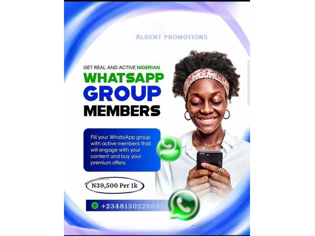 WhatsApp group promotions