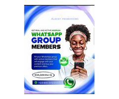 WhatsApp group promotions
