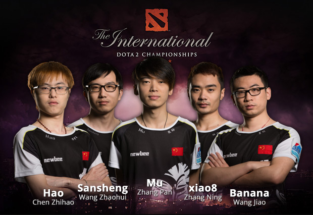 Die Gewinner der The International 2014: NewBee