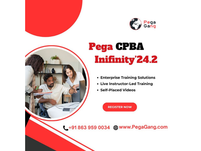 Pega Certified Business Architect Infinity'24 Online Training | PegaGang