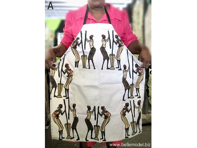 Villieria Aprons bibs for chefs with african motives