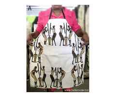 Villieria Aprons bibs for chefs with african motives