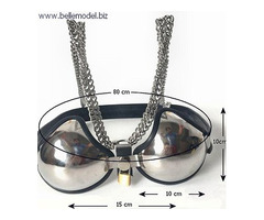 Bras - steel - chastity