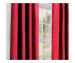 Curtains - Deep red, long drop