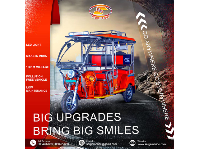 Top e rickshaw manufacturers in Rajasthan