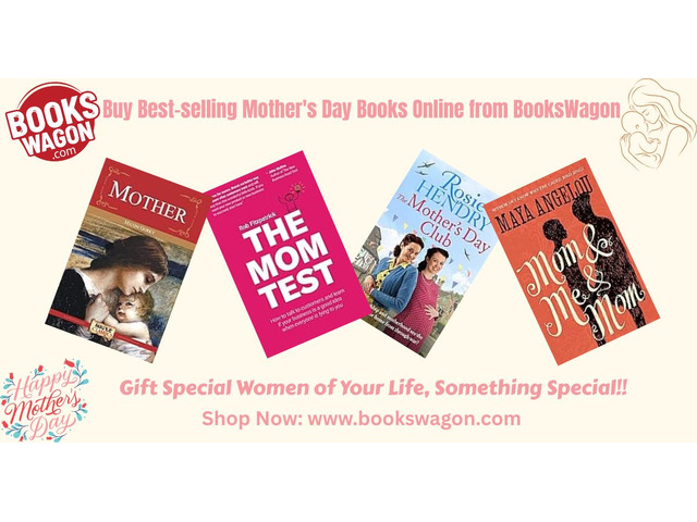 Buy Best-selling books to gift on this Mother's Day 2025 Online from BooksWagon