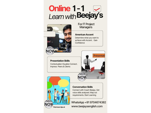 Gain Communication Mastery With Beejay's American Accent.