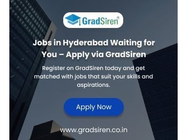 Job Vacancies in Hyderabad You Shouldn’t Miss – Fresh Listings Daily