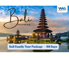Explore Bali with Your Family – 08 Days Tour from India!