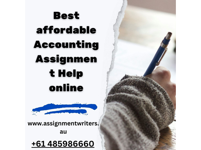 Best affordable Accounting Assignment Help online