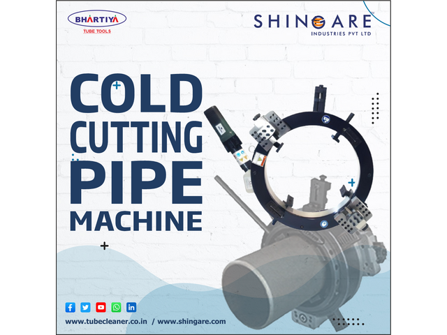 Buy Cold Cutting Pipe Machine – Best Price in India | Manual & Pneumatic Models Available