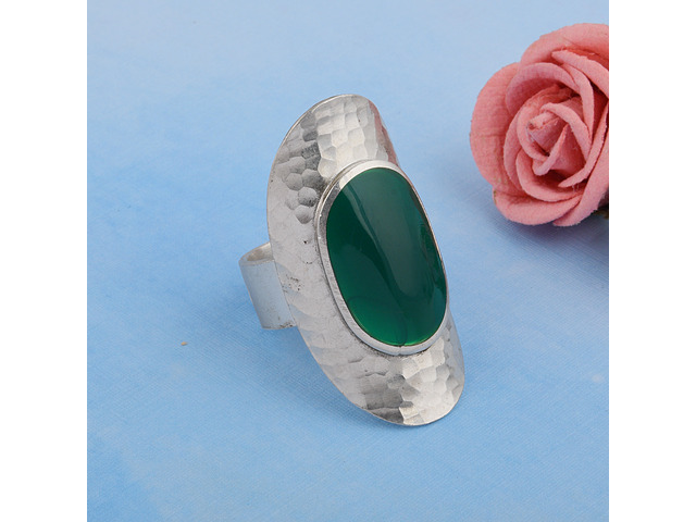 Stunning Wholesale Green Gemstone Ring Collections