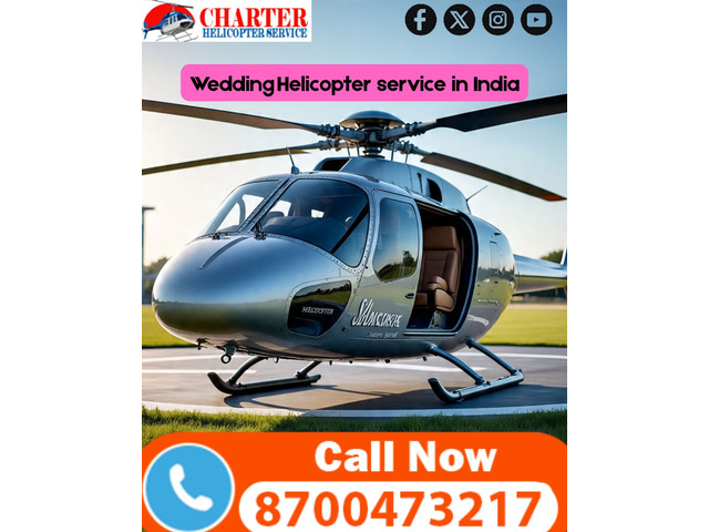 Wedding Helicopter service in India