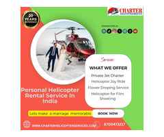Personal Helicopter Rental Service In India