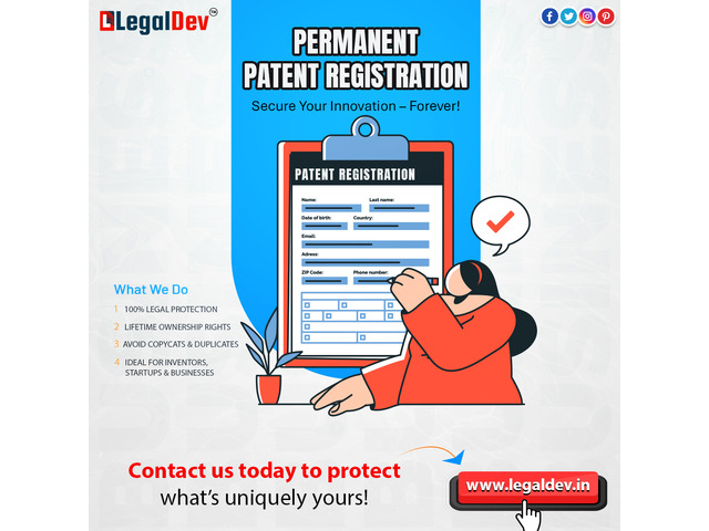 Effortless Apply for Permanent Patent Filing with Legal Dev