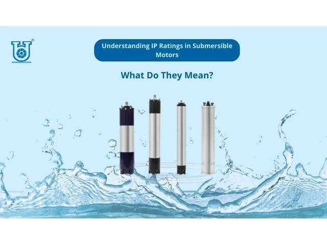 What IP Ratings Mean for Submersible Motors