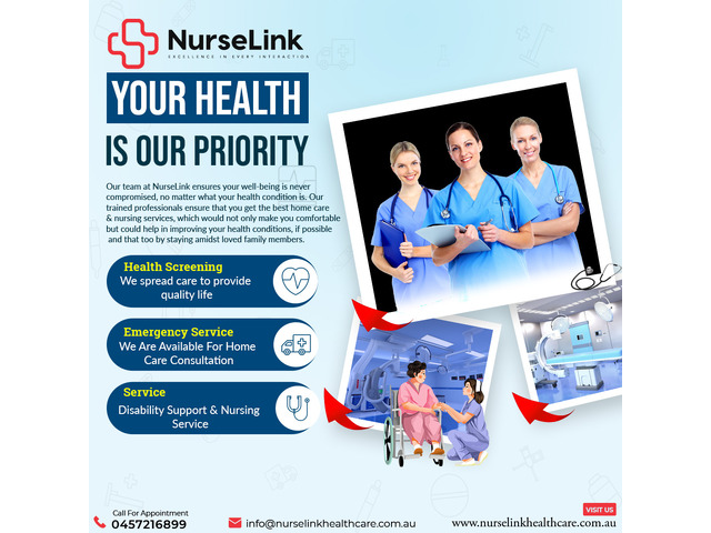 Nurse palliative care in Victoria ( Nurselink healthcare Australia )