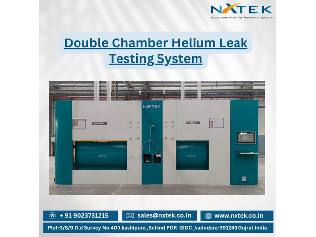 Double Chamber Helium Leak Testing System | Nxtek