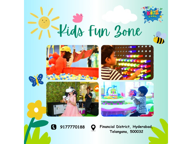 Kids Fun Zone in Gachibowli | 9177770188 | The Kidz Land