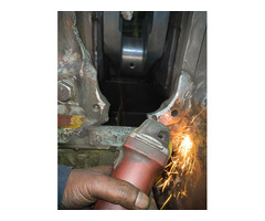 Metal Stitching and Metal Locking | Aluminum Cracked Repair