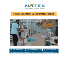 Helium leak Mass Spectrometer Testing | Nxtek