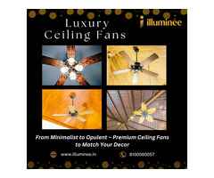 Luxury Ceiling Fans for Sale | 8100560057 | illuminee