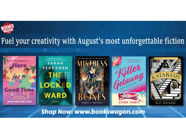 Buy Must Read fiction Books of August 2025 from BooksWagon