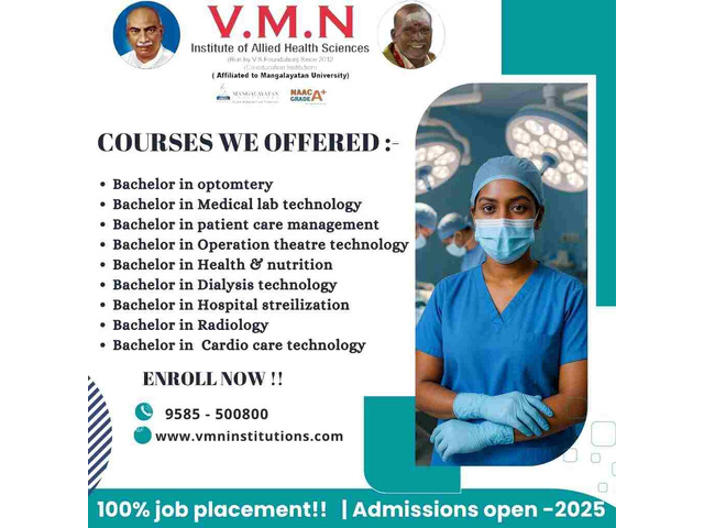 Best Paramedical Courses with Placement in Madurai