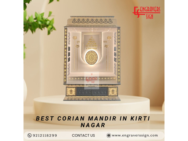 Best Corian Mandir in Kirti Nagar.