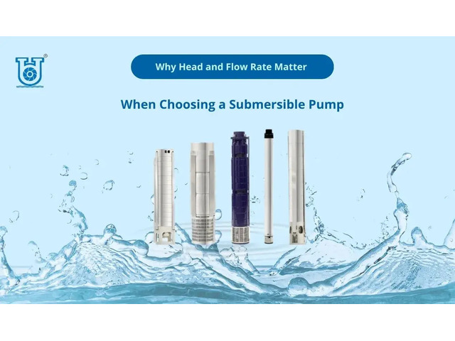 Find the Ideal Submersible Pump – Head & Flow Rate Guide