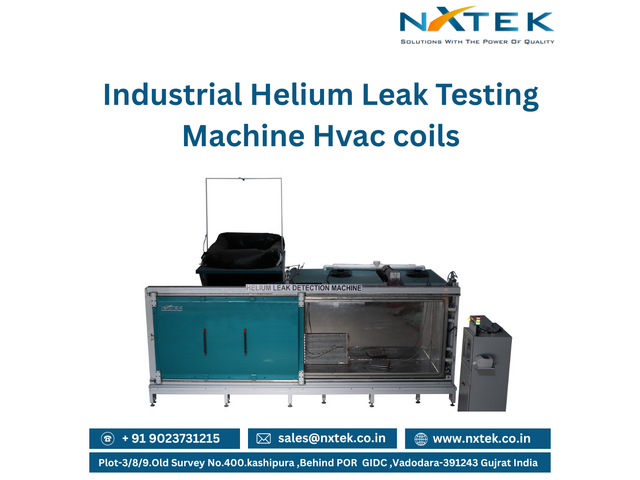 Industrial Helium Leak Testing Machine Hvac Coils | Nxtek