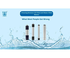 Oil-Filled vs Water-Filled Motors – Which One Suits Your Pump?