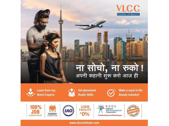 VLCC School of Beauty-Hair Styling Course in Noida