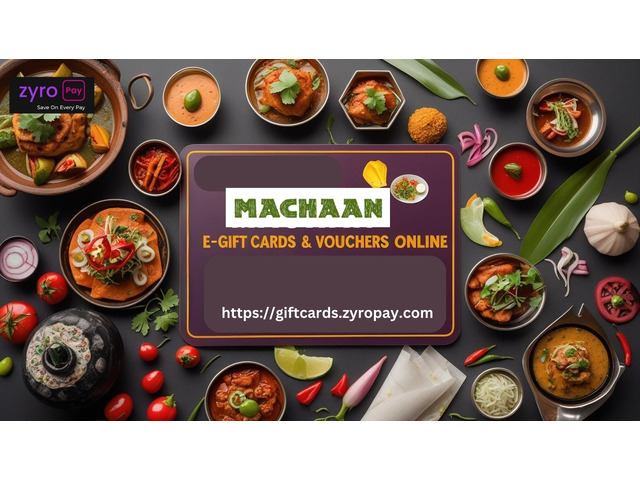 Buy Machaan E-Gift Cards & Vouchers Online