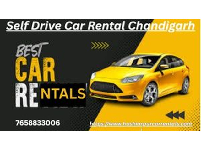 Self Drive Car Rental Chandigarh 7658833006
