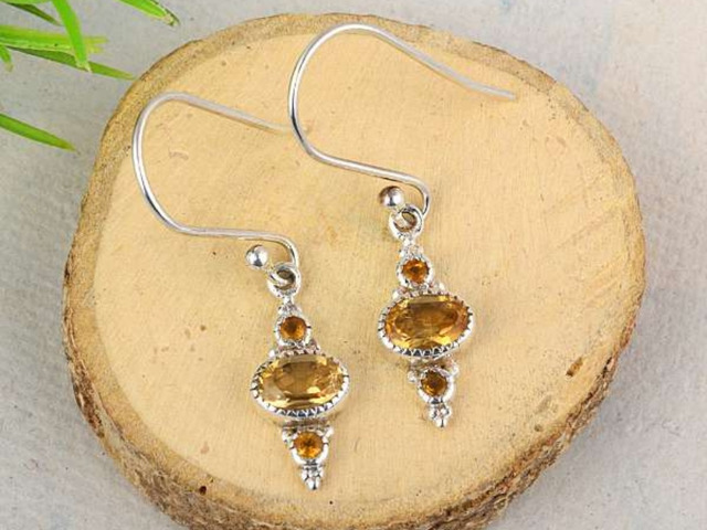Shop Sterling Silver Gemstone Earrings Wholesale – Akrati Jewels INC