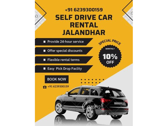 Self Drive Car Rentals Jalandhar +916239300159