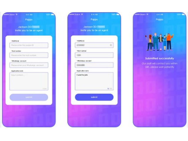 how to create agency in poppo