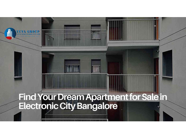 Find Your Dream Apartment for Sale in Electronic City Bangalore