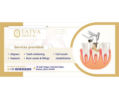 Teeth whitening services in Ratlam - Tatva Dental - Dr. Nikita Dubey & Dr. Rajat Dubey (MDS)