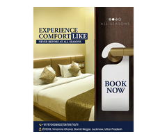 3 Star Hotel in Lucknow | Comfortable Stay at All Seasons Stay