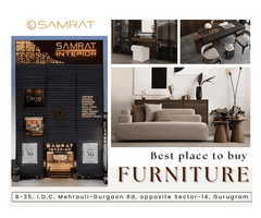 Get Customization Furniture in Gurgaon at Samrat Furniture & Interiors